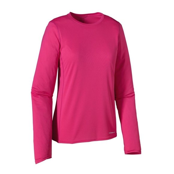 Patagonia Fore Runner Shirt Women's‎ Size XS Orange Long Sleeve  Lightweight - Picture 9 of 9